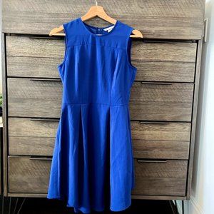 H&M skater style blue dress